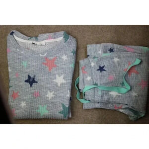 Women's Roudelain Pajama Set-Size Small